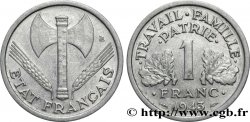 1 franc Francisque, légère 1943 F.223/3