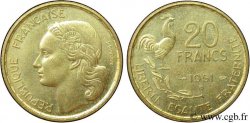 20 francs G. Guiraud 1951 Beaumont-Le-Roger F.402/8