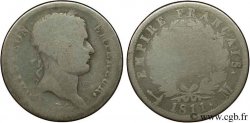 2 francs Napoléon Ier tête laurée, Empire français 1811 Toulouse F.255/32