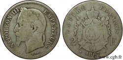 2 francs Napoléon III, tête laurée 1867 Paris F.263/4