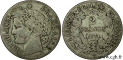 2 francs Cérès, avec légende 1871 Paris F.265/5