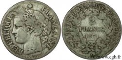 2 francs Cérès, avec légende 1871 Bordeaux F.265/7