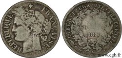 2 francs Cérès, avec légende 1887 Paris F.265/13