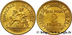 2 francs Chambres de Commerce 1921  F.267/3 SUP62