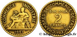 2 francs Chambres de Commerce 1921 F.267/3