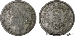 2 francs Morlon, aluminium 1947 Beaumont-Le-Roger F.269/11