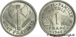 1 franc Francisque, légère 1943 F.223/3