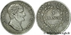 5 francs Bonaparte Premier Consul 1803 Paris F.301/1