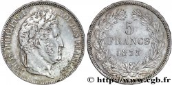 5 francs IIe type Domard
1833 Rouen F.324/15