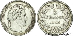 5 francs IIe type Domard 1833 Nantes F.324/26