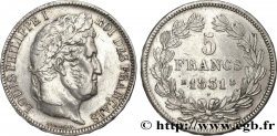 5 francs Ier type Domard, tranche en relief 1831 Toulouse F.320/9