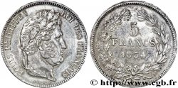 5 francs IIe type Domard 1834 Lille F.324/41