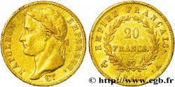 20 francs or Napoléon tête laurée, Empire français 1815 Paris F.516A/1