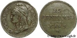 Essai de 25 centimes Dupré 1795  VG.436  TTB50