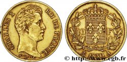 40 francs or Charles X, 2e type 1830 Paris F.544/5