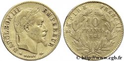 10 francs or Napoléon III, tête laurée 1864 Paris F.507A/6 TTB42