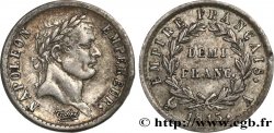 Demi-franc Napoléon Ier tête laurée, Empire français 1813 Paris F.178/49
