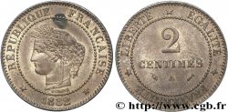 2 centimes Cérès 1882 Paris F.109/7 SUP61
