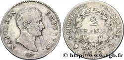 2 francs Napoléon Empereur, Calendrier révolutionnaire 1805 Perpignan F.251/23