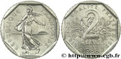 2 francs Semeuse, nickel 1988 Pessac F.272/12