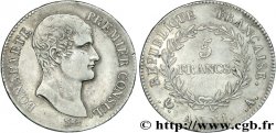 5 francs Bonaparte Premier Consul 1803 Paris F.301/1
