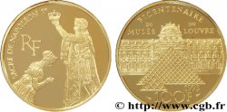 Belle Epreuve Or 100 francs - Sacre de Napoléon Ier 1993 Pessac F.1625 1
