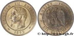Dix centimes Napoléon III, tête nue 1852 Paris F.133/1