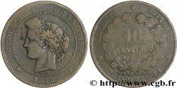 10 centimes Cérès 1875 Bordeaux F.135/15