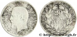20 centimes Napoléon III, tête nue 1858 Paris F.148/10