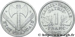 1 franc Francisque, légère 1943 Beaumont-Le-Roger F.223/4