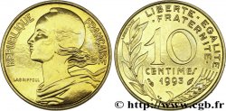 10 centimes Marianne, BU (Brillant Universel), frappe médaille 1993 Pessac F.144/36