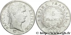 5 francs Napoléon Empereur, Empire français 1812 Nantes F.307/53