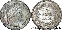 5 francs IIe type Domard 1834 Nantes F.324/40