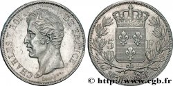 5 francs Charles X, 2e type 1828 Nantes F.311/25