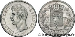 5 francs Charles X, 2e type 1827 Nantes F.311/12
