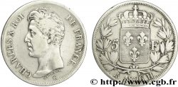 5 francs Charles X, 1er type 1826 La Rochelle F.310/19 VF30