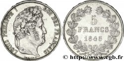 5 francs IIIe type Domard 1845 Lille F.325/9