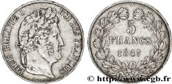 5 francs IIIe type Domard 1847 Paris F.325/14