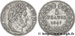 5 francs IIIe type Domard 1847 Bordeaux F.325/16
