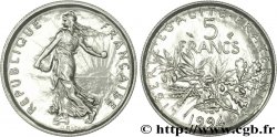 5 francs Semeuse, nickel, différent abeille 1994 Pessac F.341/30