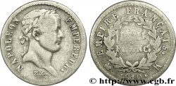 Demi-franc Napoléon Ier tête laurée, Empire français 1810 Bordeaux F.178/15 TB15