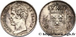 1/4 franc Charles X 1827 Paris F.164/10
