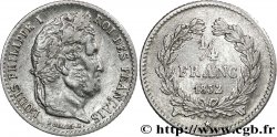1/4 franc Louis-Philippe 1832 Lille F.166/28