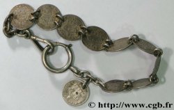 Bracelet composé de 10 pièces de 20 centimes n.d. - 