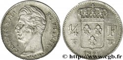 1/4 franc Charles X 1826 Lille F.164/9