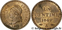 Un centime Dupré, IIe République 1849 Paris F.101/2