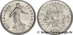5 francs Semeuse, nickel 1970 Paris F.341/2