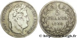 5 francs IIe type Domard 1838 Lyon F.324/71