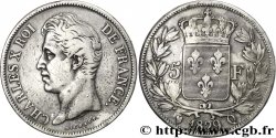 5 francs Charles X, 2e type 1829 Perpignan F.311/37 TB35