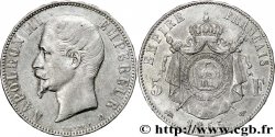 5 francs Napoléon III, tête nue 1855 Lyon F.330/5